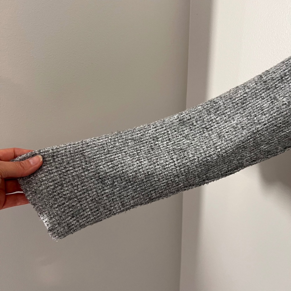 North River Cozy Thermal Cowl Neck Waffle Knit Tunic (M) Winter Long Sleeve - Picture 6 of 14